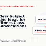 Clear Subject Line Ideas for Fitness Class Conversations