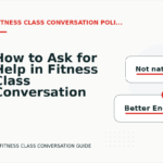 How to Ask for Help in Fitness Class Conversation English