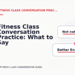 Fitness Class Conversation Practice: What to Say Instead