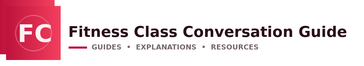 Fitness Class Conversation Guide